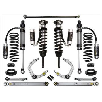 Icon K53178 0-3.5" Stage 8 Suspension System with Billet Upper Control Arms for Lexus GX470 2003-2009