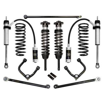 Icon K53184T 0-3.5" Stage 4 Suspension System with Tubular Upper Control Arms for Lexus GX460 2010-2022