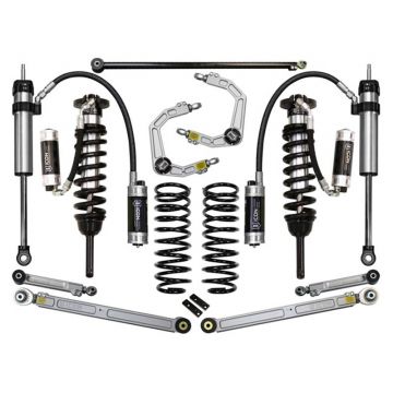Icon K53187 0-3.5" Stage 7 Suspension System with Billet Upper Control Arms for Lexus GX460 2010-2022