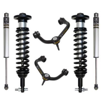 Icon K93092T Stage 2 0-3" Suspension System with Tubular UCA for Ford F150 2015-2020