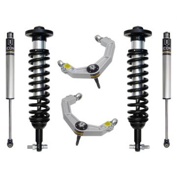 Icon K93122 0-3" Stage 2 Suspension System with Billet Upper Control Arms for Ford F150 2021-2023
