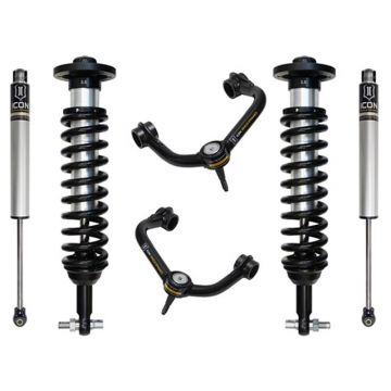 Icon K93122T 0-3" Stage 2 Suspension System with Tubular Upper Control Arms for Ford F150 2021-2023