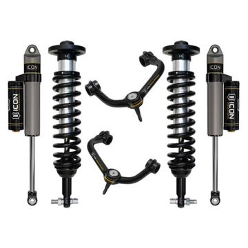 Icon K93123T 0-3" Stage 3 Suspension System with Tubular Upper Control Arms for Ford F150 2021-2023