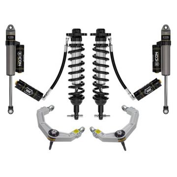 Icon K93124 0-3" Stage 4 Suspension System with Billet Upper Control Arms for Ford F150 2021-2023