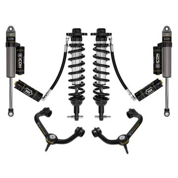 Icon K93124T 0-3" Stage 4 Suspension System with Tubular Upper Control Arms for Ford F150 2021-2023