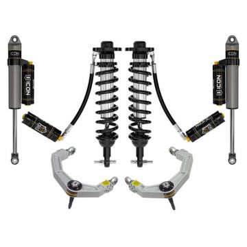 Icon K93125 0-3" Stage 5 Suspension System with Billet Upper Control Arms for Ford F150 2021-2023