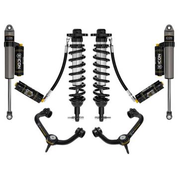 Icon K93125T 0-3" Stage 5 Suspension System with Tubular Upper Control Arms for Ford F150 2021-2023