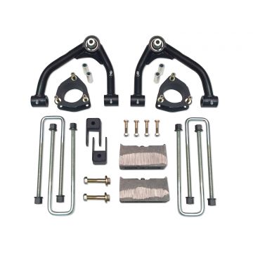 2007-2018 Chevy Silverado 1500 2wd - 4" Uni-Ball Lift Kit by Tuff Country (fits models with 1 Piece OE cast Steel upper arms) (No Shocks)