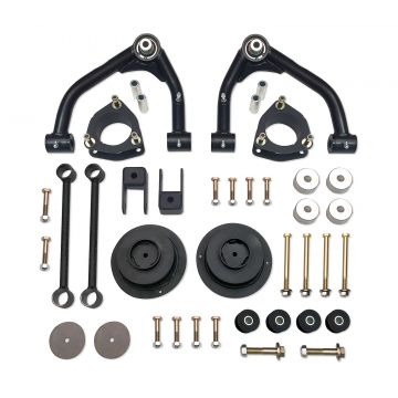 Tuff Country 14166KN 4" Uni-Ball Lift Kit by (fits models w/aluminum factory upper control arms or two piece stamped steel) with SX8000 Shocks 4x4 for Chevy Suburban 1500 2014-2018