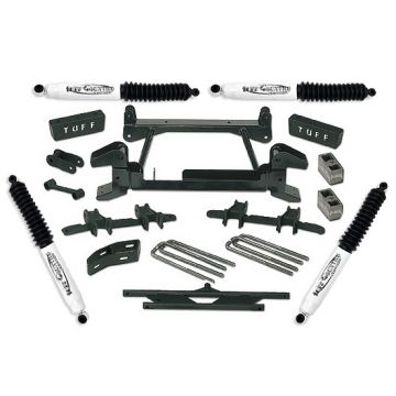 Tuff Country 14823KN 4" Lift Kit by (fits models with cast lower control arms) with SX8000 Shocks (8 Lug) 4x4 for Chevy Truck 1988-1997