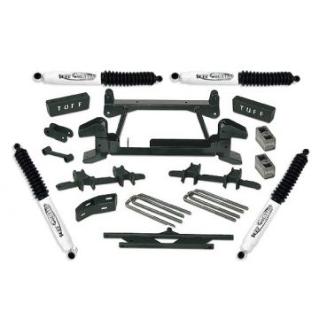 Tuff Country 14824KN 4" Lift Kit by (fits models with stamped lower control arms) with SX8000 Shocks (8 Lug) 4x4 for Chevy Truck 1988-1997