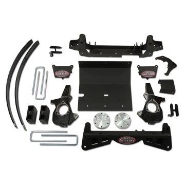 2006 GMC Sierra 1500 4x4 - 4" Lift Kit (w/multi-piece sub frame) by Tuff Country (with factory air ride shocks)