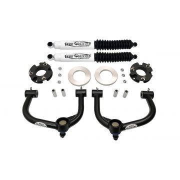 Tuff Country 23925KN 3" Front Lift Kit with Ball joint upper control arms and with Shocks for Ford F150 2021-2024