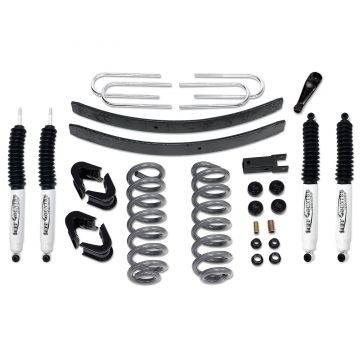 Tuff Country 24712K 4" Lift Kit by (fits models with 3" wide Rear springs) (No Shocks) 4x4 for Ford F-150 1973-1979