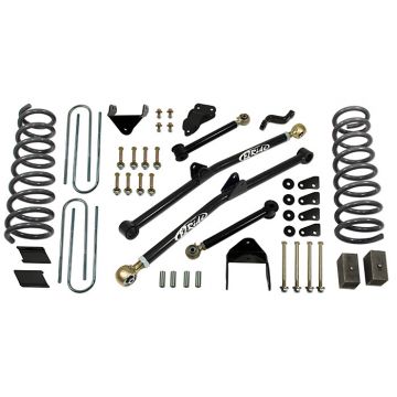 2007-2008 Dodge Ram 2500 4x4 - 4.5" Long Arm Lift Kit with Coil Springs (fits Vehicles Built July 1 2007 and Later) (No Shocks)