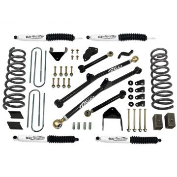 2009-2013 Dodge Ram 3500 4x4 - 4.5" Long Arm Lift Kit with Coil Springs by Tuff Country (SX8000 Shocks)