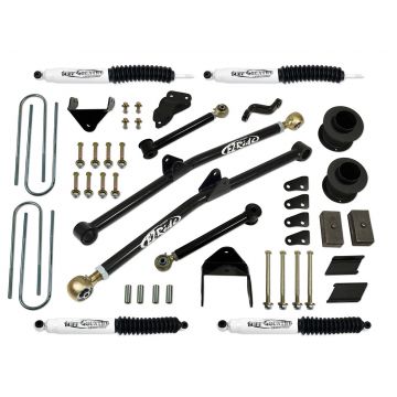 2007-2008 Dodge Ram 3500 4x4 - 6" Long Arm Lift Kit by Tuff Country (fits Vehicles Built July 1 2007 and Later) (SX8000 Shocks)