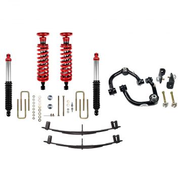 Toytec Lifts TTBOSSTAC-9597-2 2"-3" Aluma Series Boss Supension System with Tuff Country Uni-Ball UCAs for Toyota Tacoma 1995-1997