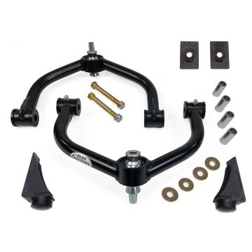 2009-2020 Dodge Ram 1500 4x4 - Uni-Ball Upper Control Arms w/Bump Stop Brackets by Tuff Country (Excludes Mega Cab and Air Ride Suspension models)