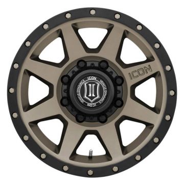 Icon 1817858052BR Rebound HD 17" x 8.50" Wheel - Bronze
