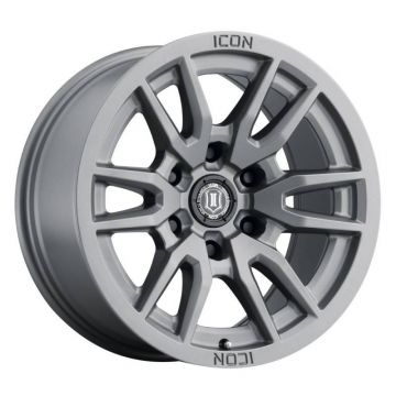 Icon 2417858347TT Vector 6 17" x 8.50" Wheel - Titanium