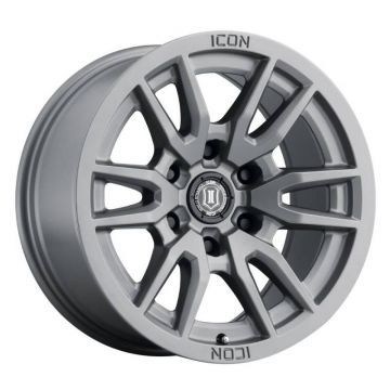 Icon 2417859447TT Vector 6 17" x 8.50" Wheel - Titanium