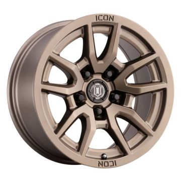 Icon 2617855557BR Vector 5 17" x 8.50" Wheel - Bronze