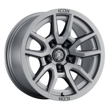 Icon 2617855557TT Vector 5 17" x 8.50" Wheel - Titanium
