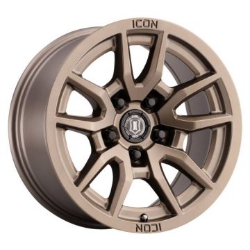 Icon 2617857345BR Vector 5 17" x 8.50" Wheel - Bronze