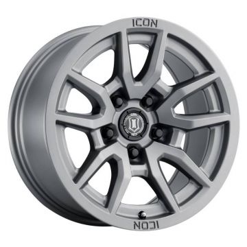 Icon 2617857345TT Vector 5 17" x 8.50" Wheel - Titanium